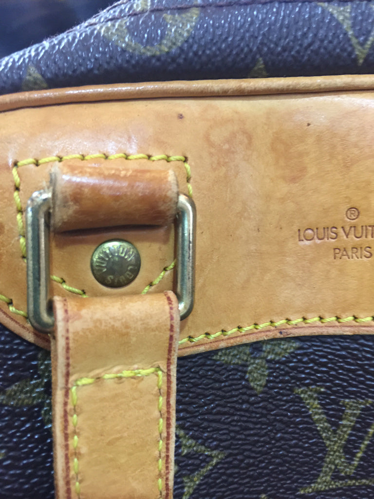 Authentic Louis Vuitton Monogram Excursion Hand Bag M41450 LV 7089D