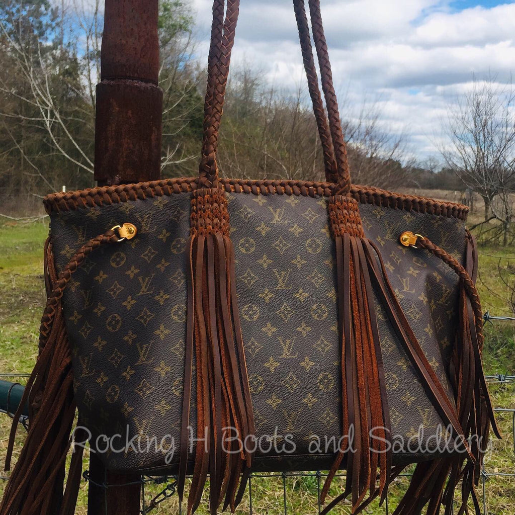 Fringed Louis Vuitton Neverfull GM
